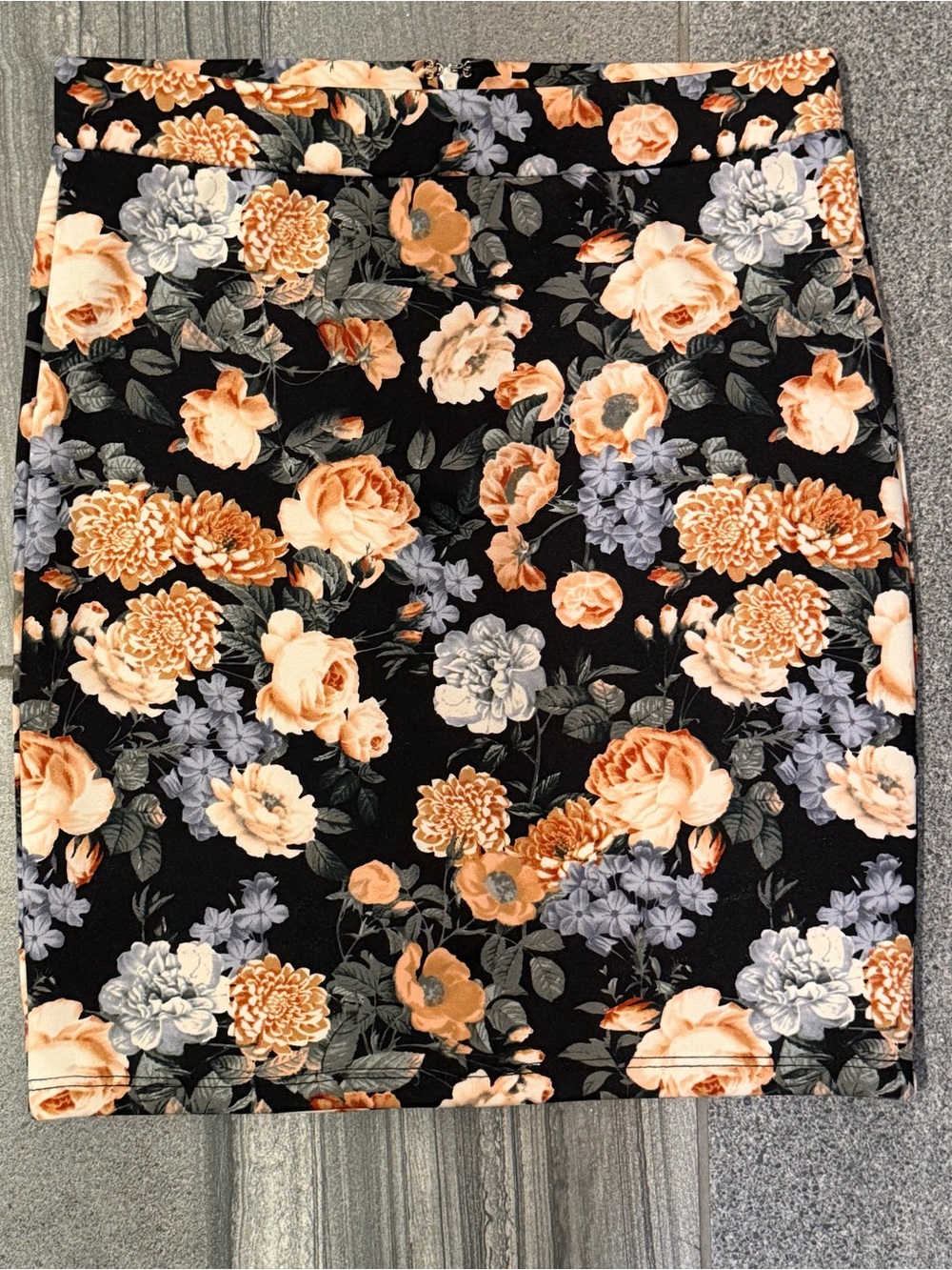 Forever 21 floral skirt high waist mini